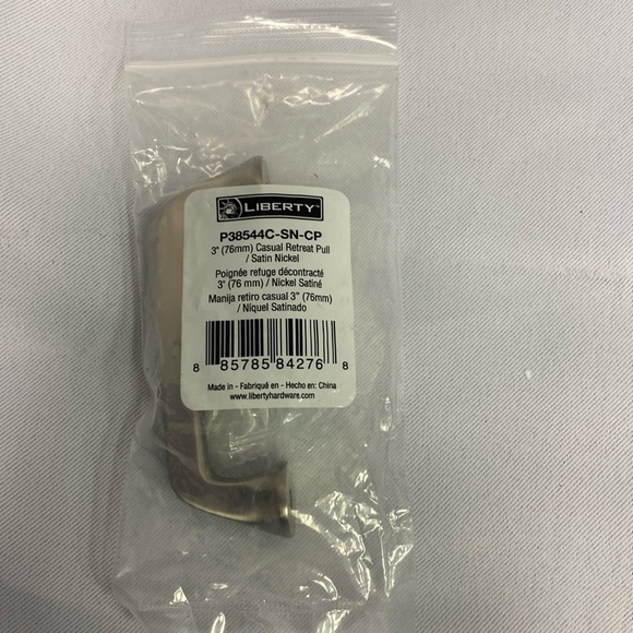 Liberty Casual Retreat Drawer Pull, 3”, Satin Nickel - Picture 2 of 5